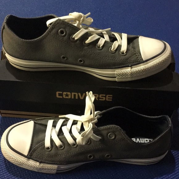 Converse Shoes - !!!HP!!! Gray Converse unisex